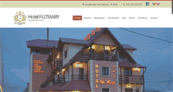 Desktop Screenshot of hotelflomary.ro